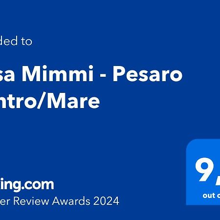 Appartamento La Casa Di Erika - Pesaro Centro-Mare Esterno foto
